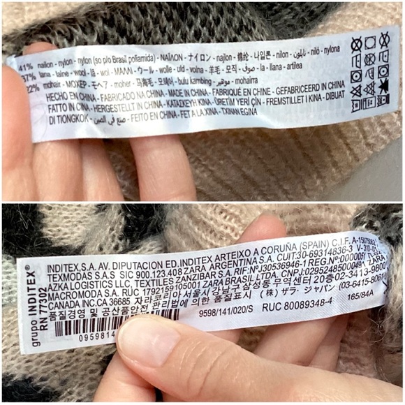 \Zara\• Leopard Print Oversize Sweater - Picture 12 of 12